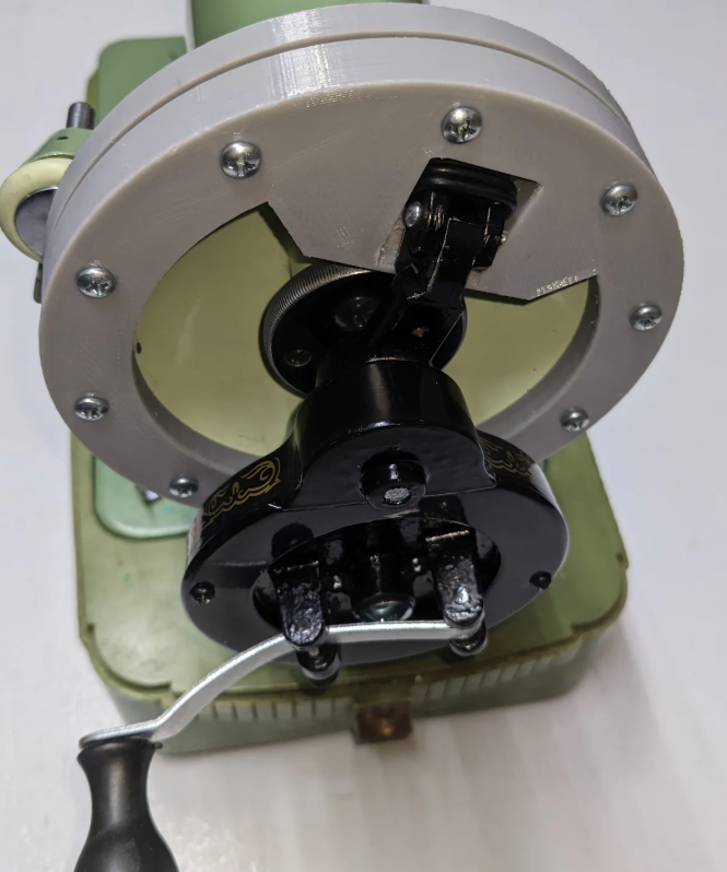 Singer 185k Hand Crank Adapter | 3D Printed PETG Replacement Part