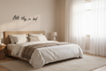 Let's Stay in Bed - Bold Cursive 3D Printed Wall Art
