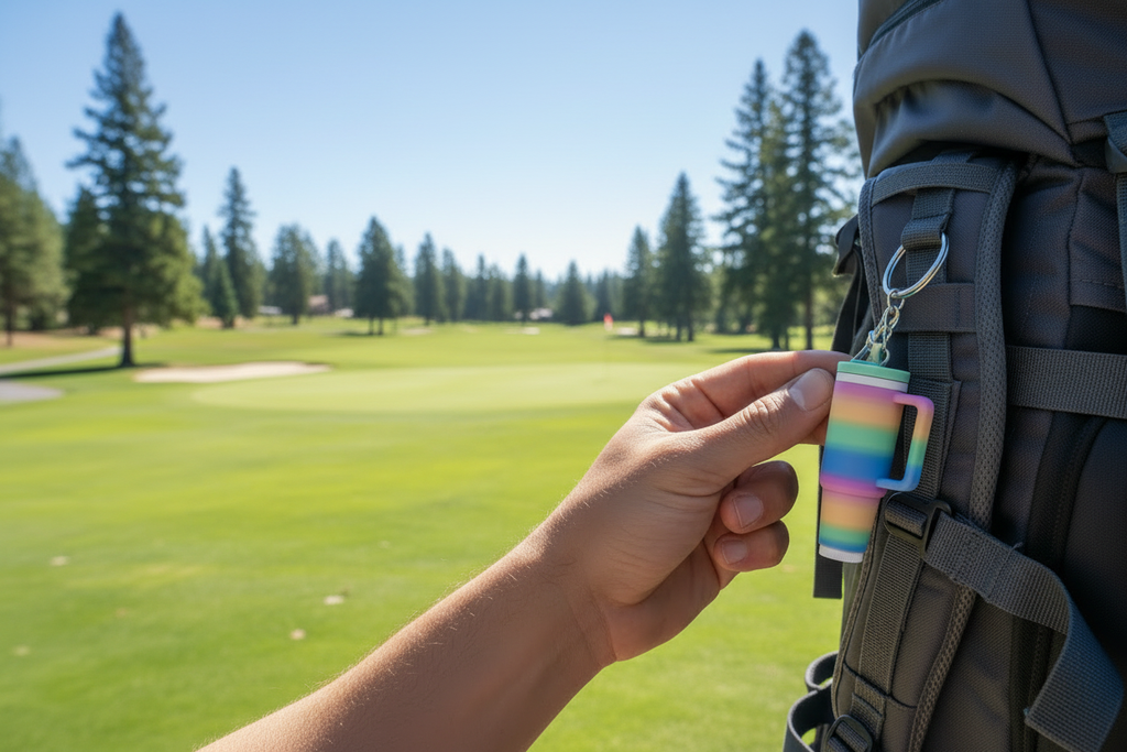 Balm Buddy on Golf Bag