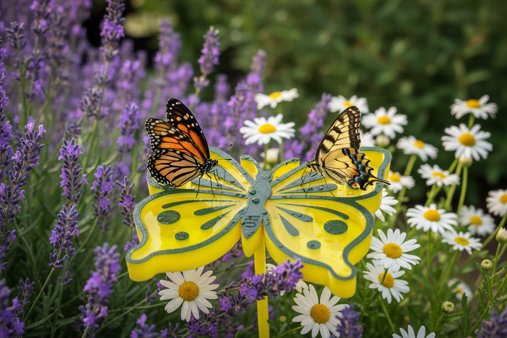 Lifestyle - Close-up with Lavender and Butterflies