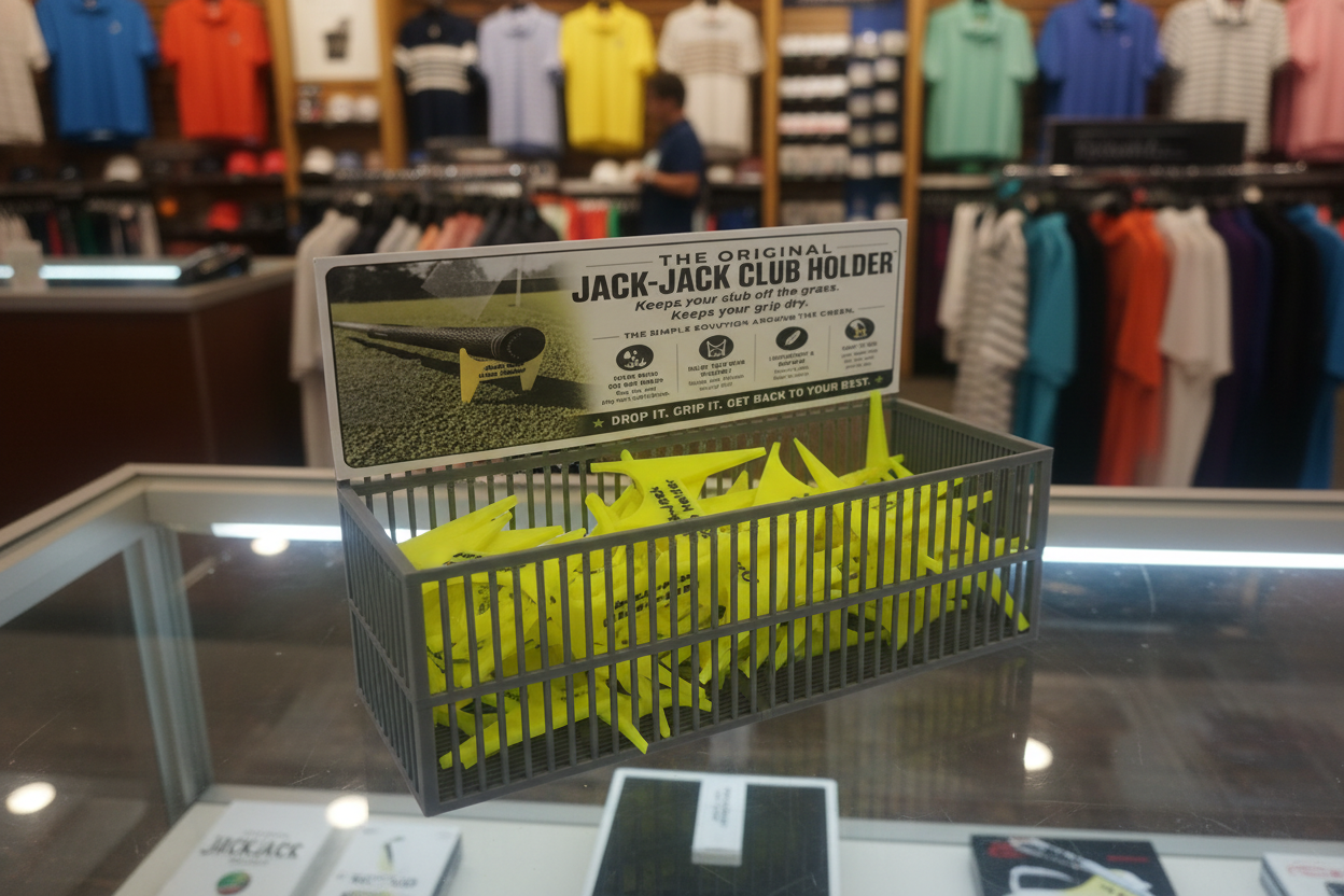 Pro shop counter display