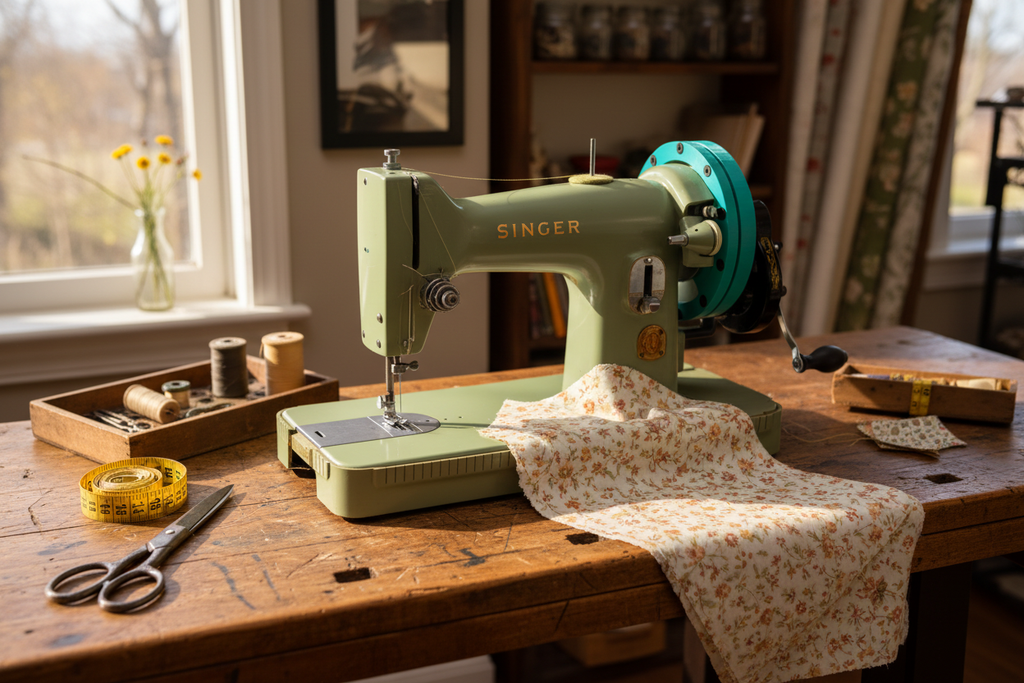 Restored Singer Machine